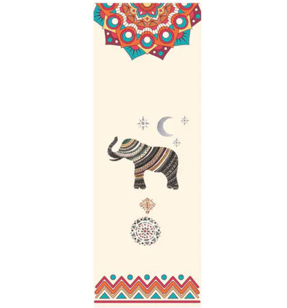 Elephant Print Yoga Mat